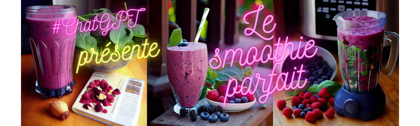 Concocter le "parfait" smoothie avec l'IA ChatGPT